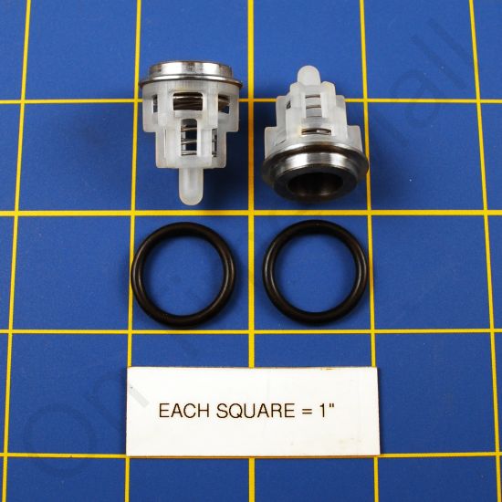 Carel 1309611AXX Valve Kit 123 F Interpump Series 63 Brass