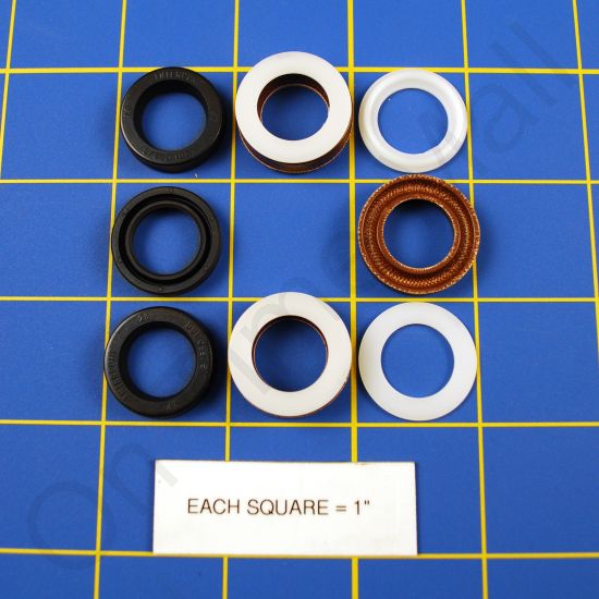 Carel 1309613AXX Seal Kit 160 F Interpump Series 63 - 15mm Brass Pump