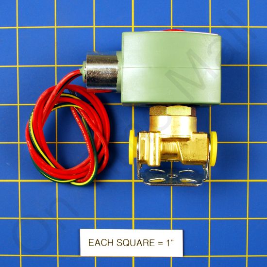 Carel MCSOLB1/4NC Solenoid Valve 1/4 NC Brass, Air - Water